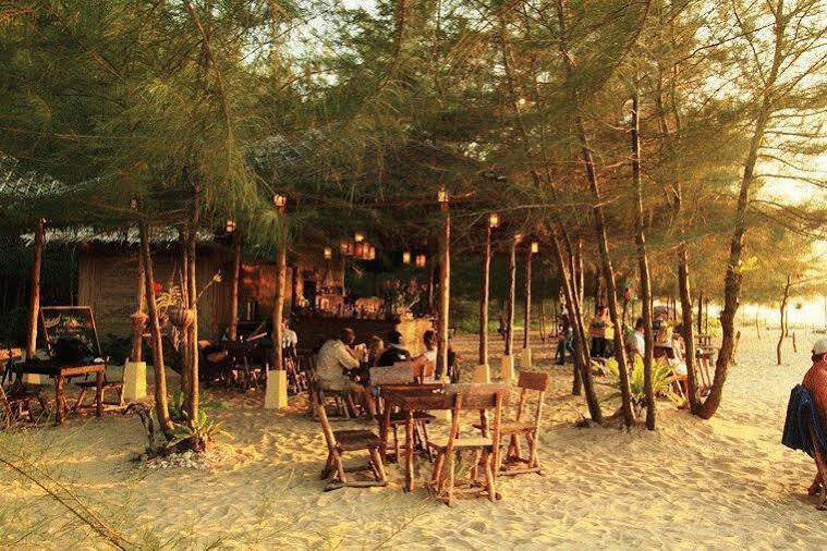 หาปลา บีช คอทเทจ Hotel Koh Kho Khao Island ภายนอก รูปภาพ